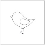 Bird Coloring Page | grasspotato.wordpress.com